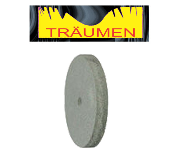 white rubber polisher, white rubber wheel, traumen, Wr22